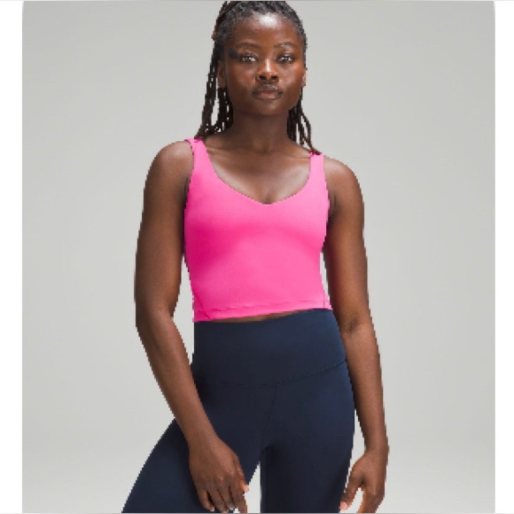 Lululemon Align Tank - Sonic Pink - Size 8